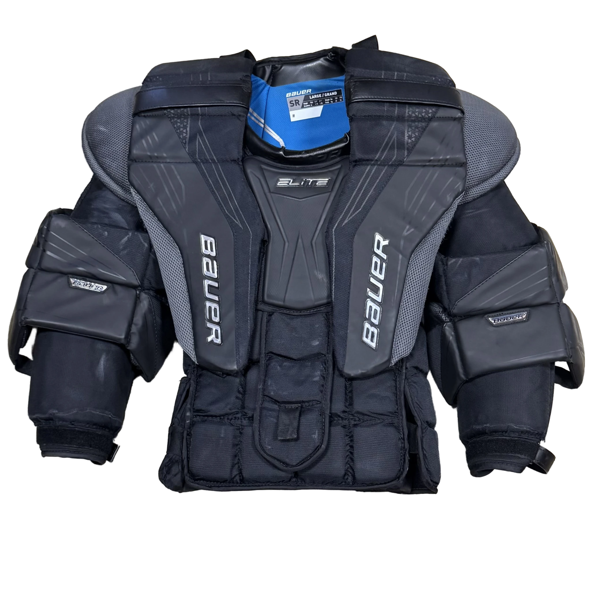 Plastron de gardien Bauer Elite Pro Stock d'occasion - Senior